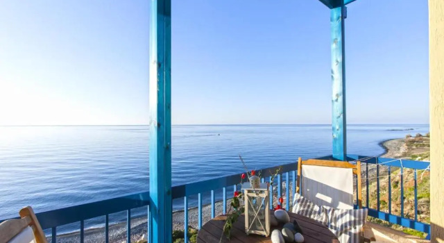 Апартаменты с 2 комнатами с видом на море Mourayio Apartments