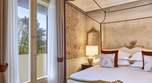Двухместный полулюкс с балконом и с видом на сад Grotta Giusti Thermal Spa Resort Tuscany, Autograph Collection