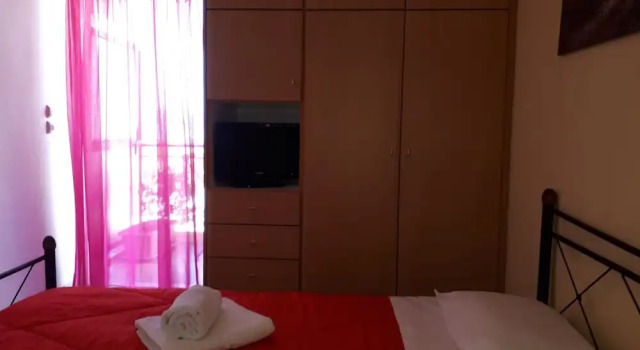 Апартаменты c 1 комнатой с балконом и с видом на море Katerina Apartments