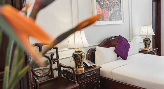Трёхместный номер Deluxe с красивым видом из окна Hanoi Little Town Hotel