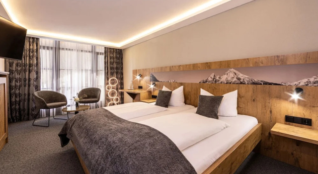 Двухместный номер Standard с видом на горы Hotel AlpinaRos