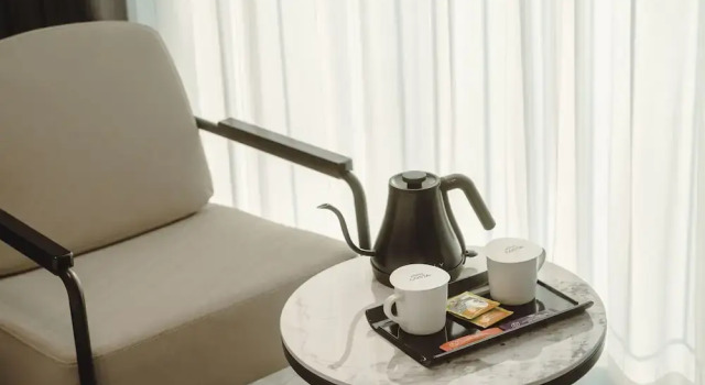 Двухместный номер Comfort с балконом и с видом на город Hotel Costa Siheung Geobuksum