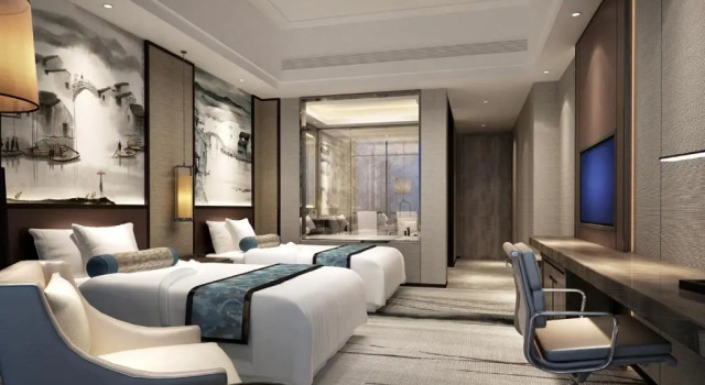 Номер Deluxe Wanda Realm Yiwu