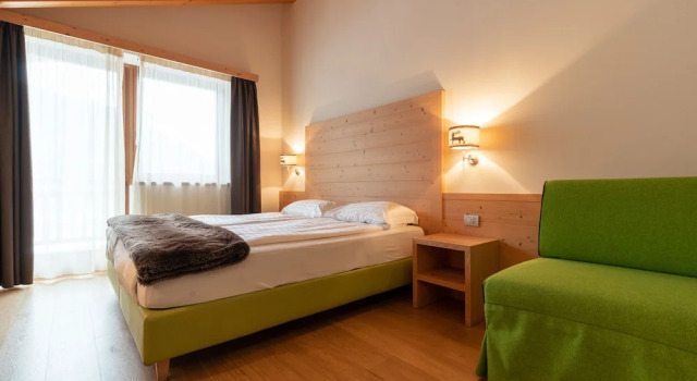 Семейный номер Standard с балконом Agritur Il Tempo delle Mele
