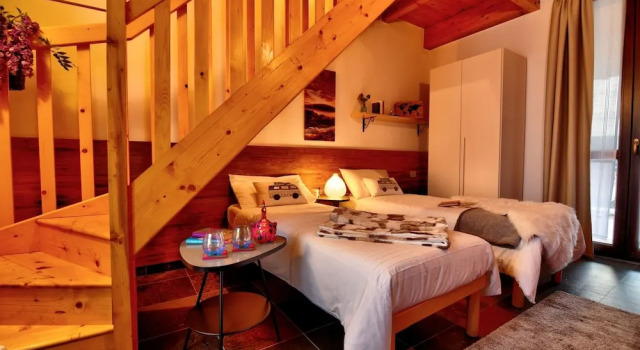 Четырёхместный семейный номер Standard с балконом Bed & Breakfast Le Due G