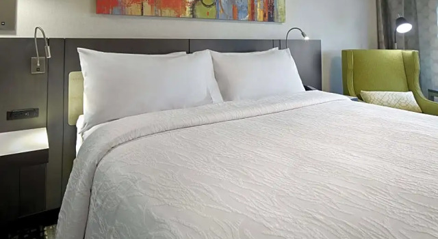 Двухместный люкс клубный c 1 комнатой Hilton Garden Inn Roslyn