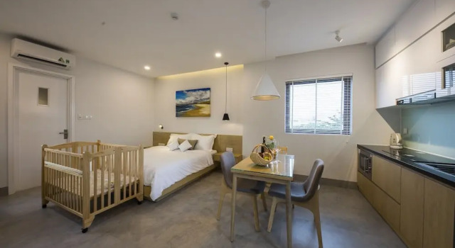 Студия Deluxe с балконом Green Peace Village