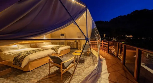 Glamping Gokan, Buchen Sie Campingplatz Nakagawa Japan