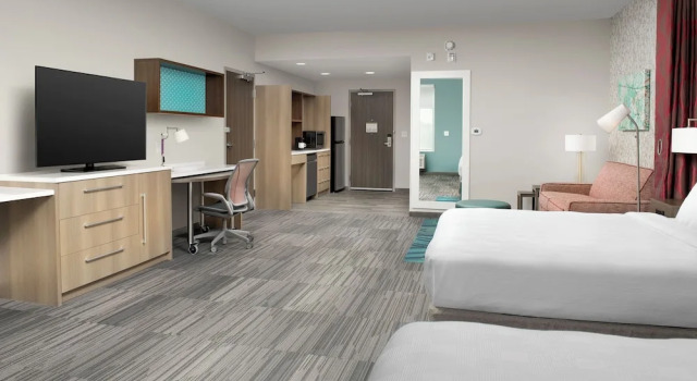 Четырёхместная студия Home2 Suites By Hilton Columbus Easton