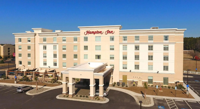 Кровать в общем номере Hampton Inn Lumberton, NC