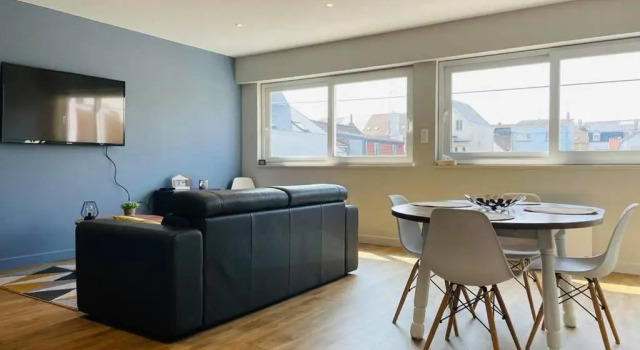 Appartement lumineux à 300m de la mer