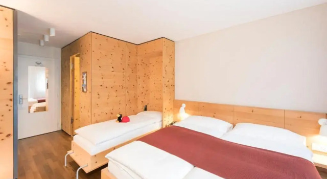 Трёхместный номер Standard с панорамным видом Hotel Schweizerhof Sils Maria, a Faern Collection Hotel