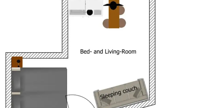 Апартаменты Comfort с видом на реку Room 4 & 5 Apartments