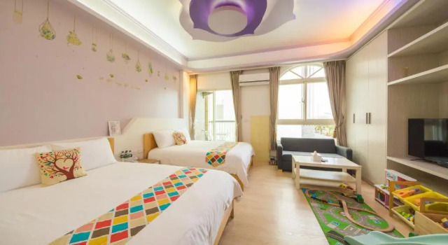 Camera quadrupla Classica Childlike B&B