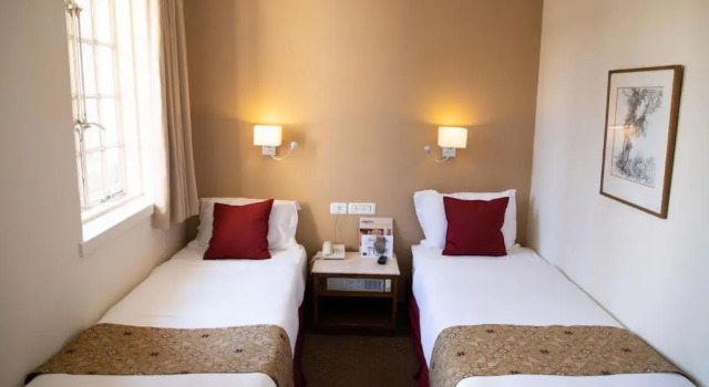 Standard- dobbelt værelse YMCA Three Arches Hotel