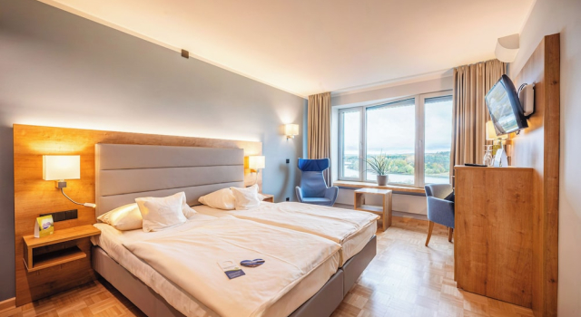 Двухместный номер Standard с видом на озеро Bio-Seehotel Zeulenroda