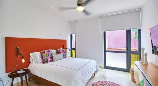 2 Bedrooms Apartment with Private Terrace, Rezervasyon Daire Tulum havuzlu oteller, Yüzme Havuzu