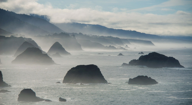 Четырёхместный номер Standard с видом на океан Hill House at Trailborn Mendocino