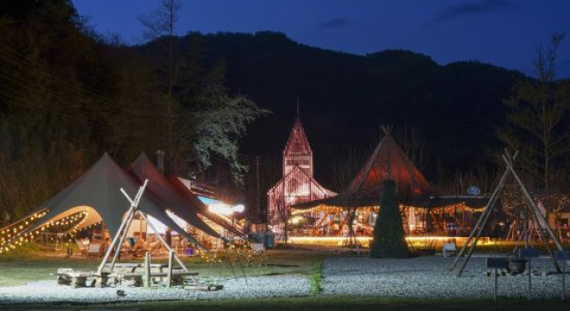 LUCIGOGO Luxi Valley White Deer Private Soup Tent Camp
