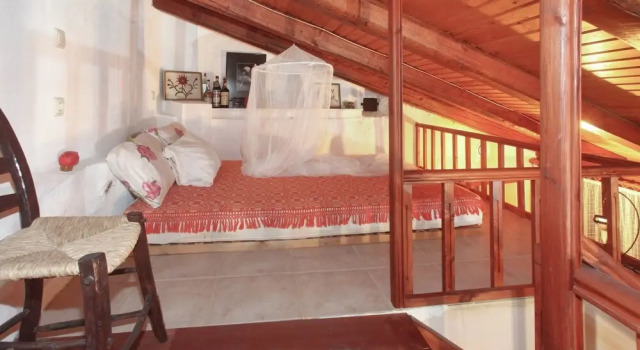 House with 2 bedrooms in Georgioupoli with wonderful mountain view enclosed garden and WiFi 3 km from the beach
