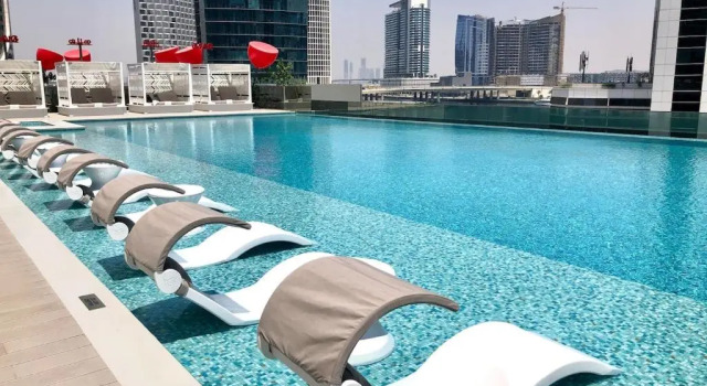 Студия Luxurious Studio , 5 mins from BURJ KHALIFA with Canal view!!