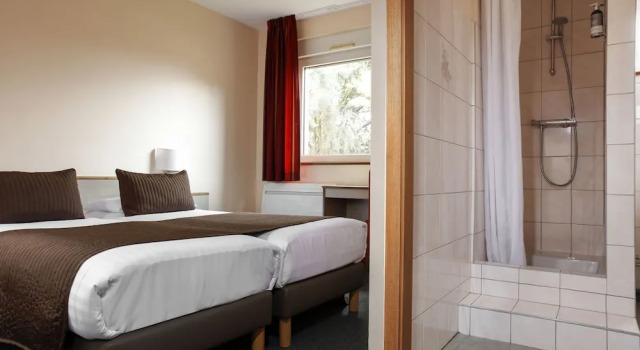 Économie double chambre Vue sur cour La Clef des Champs - Proche Colmar