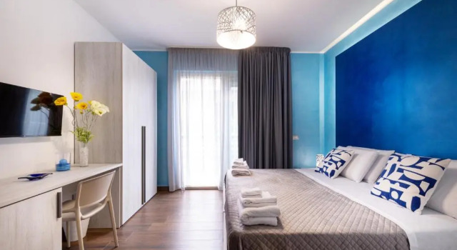 Двухместный номер Deluxe Zaffiro Lavico rooms Etna nature sea