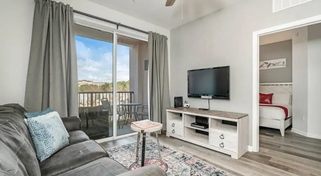 Roomy and Modern 3bd/2ba Home With Balcony #3vc201, Rezerwuj Apartament Hotele w Kissimmee z basenem, Basen