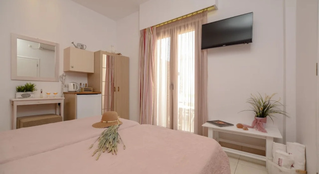 Номер Standard с видом на море Panormos Hotel and Studios