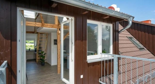 Апартаменты CASSEL LOFTS - Stilvolles Loft im Grünen mit Balkon nahe VW-Werk