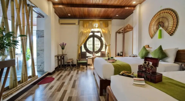 Hemp Wellness Retreat, Rezerwuj Hotel Hotele w Quang Nam z basenem, Basen