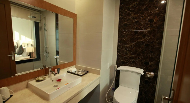 Двухместный номер Deluxe Muong Thanh Holiday Con Cuong