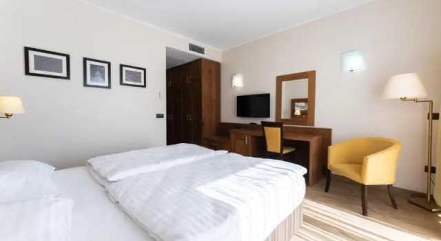 Двухместный номер Standard с балконом и с красивым видом из окна Hotel Arena Maribor