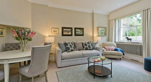 Studio Flat w Garden Access Holland Park