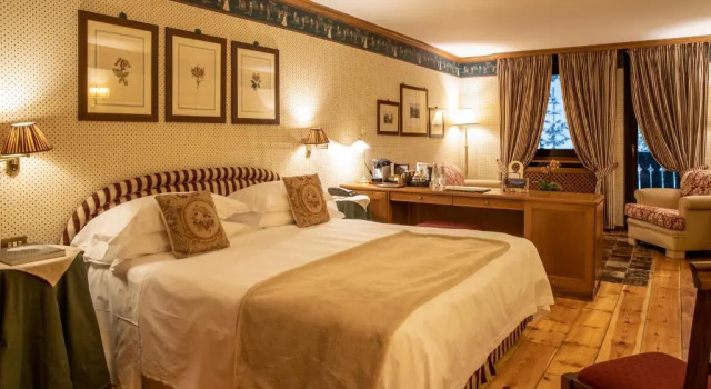 Двухместный номер Deluxe Hotel Hermitage Relais & Châteaux