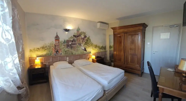 Standard double chambre Hotel Champ Alsace
