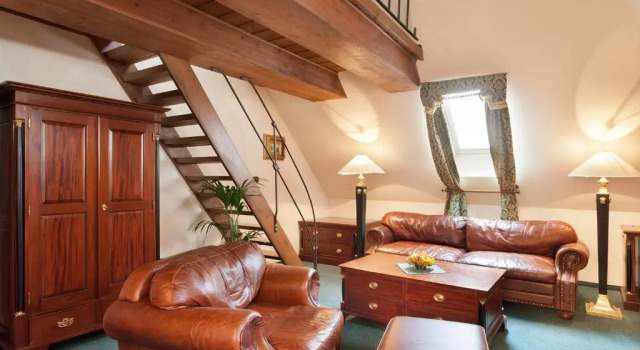Двухместный номер Deluxe Hotel U Zlatého Stromu Prague by BHG