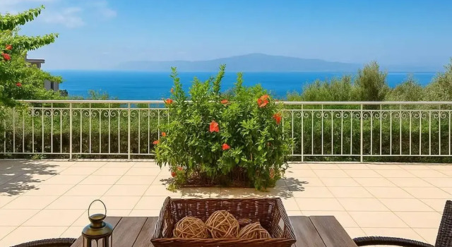 Коттедж Aigli Fully Equipped Getaway - Seaview Lux Retreat