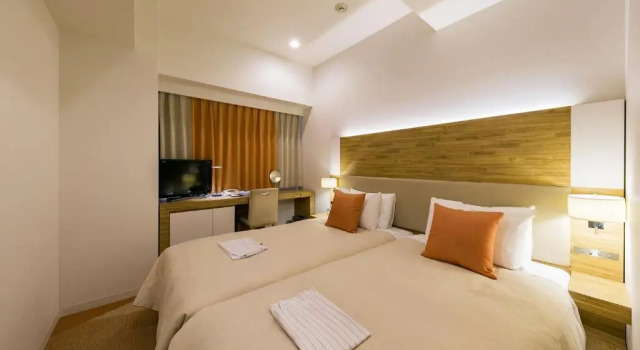 Двухместный номер Sotetsu Fresa Inn Nagano-Zenkojiguchi