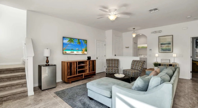 Lake View! Cozy 4BD Home Near Theme Parks With CDC Cleaning Standards #4bv941