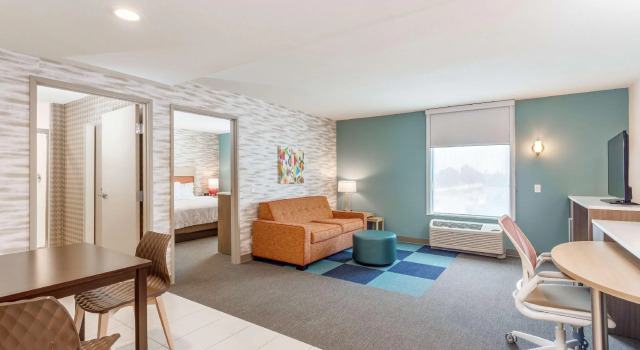 Двухместный люкс c 1 комнатой Home 2 Suites By Hilton Indianapolis Northwest
