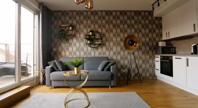 Апартаменты c 1 комнатой Luxurious living with beautiful terrace