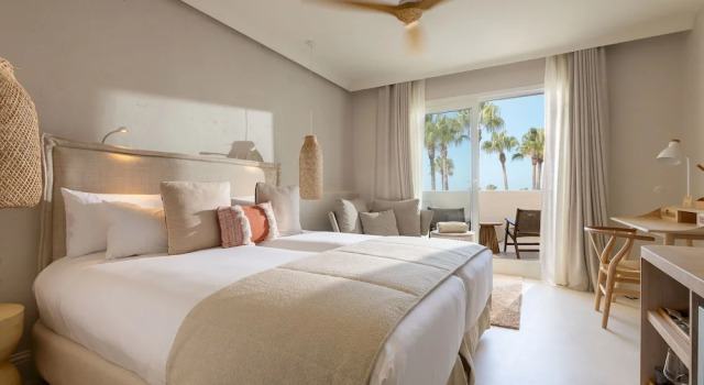 Двухместный номер Standard с балконом и с видом на море DAIA Slow Beach Hotel Conil