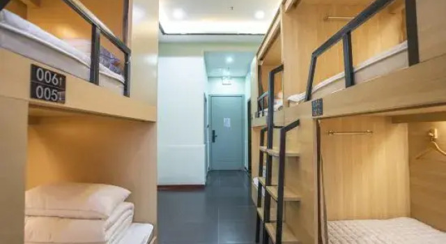 Łóżko w pokoju wieloosobowym (pokoju wieloosobowym żeńskim) Yining Backpacker Youth Hostel