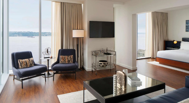 Двухместный Thompson Suite с видом на воду Thompson Seattle, by Hyatt