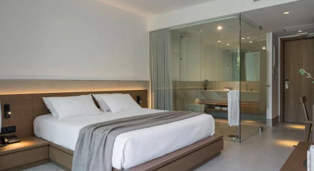 Номер Deluxe с балконом и с частичным видом на море SanSal Boutique Hotel