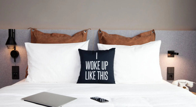Standard double chambre Vue sur la rue Moxy Rust