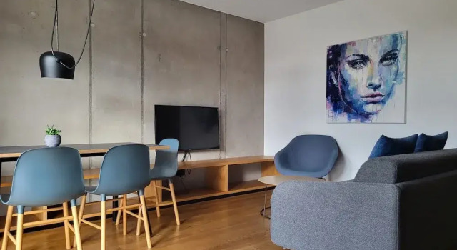 Семейные апартаменты с балконом Sternen Bohlingen Aparthotel
