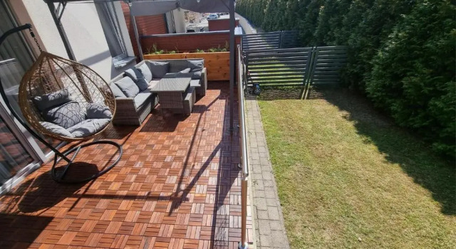 Апартаменты Zielony Domek Apartament w Rewalu 42 m2, tylko 40 metrów od plaży