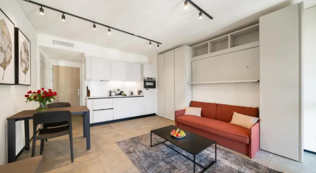 Студия Deluxe Swiss Hotel Apartments - Lugano